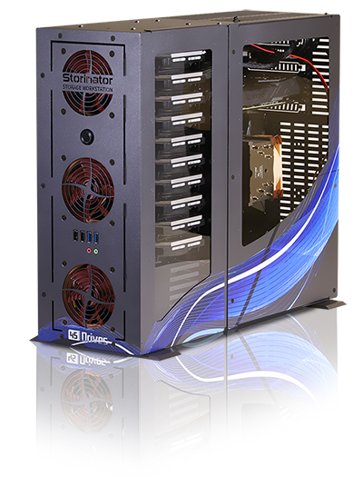 Storinator Storage Workstation setup